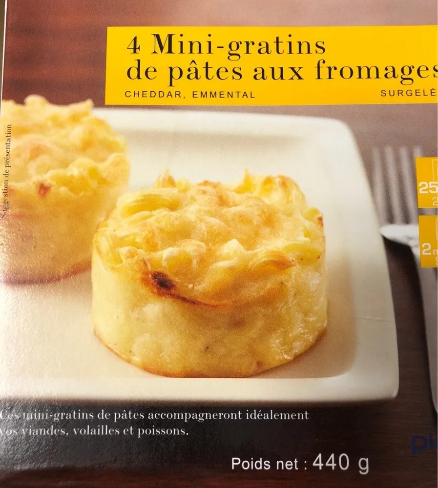 4 Mini-Gratins de Pâtes au Fromage