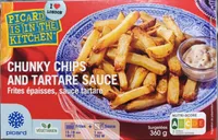 Chuncky chips aud tartare sauce