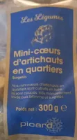 Mini-coeur d'artichaut en quartiers