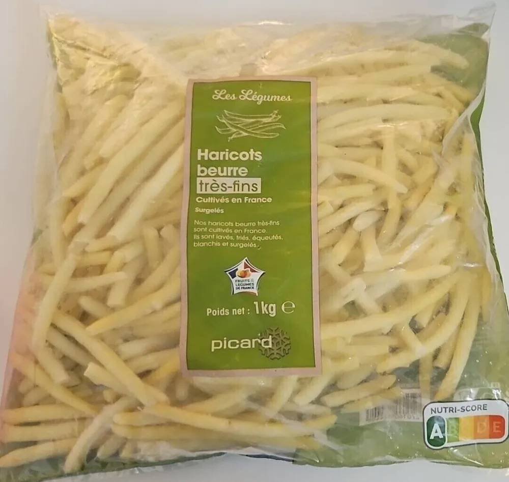 Haricots beurre très fins