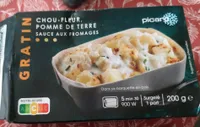 Gratin de chou fleur pomme de terre