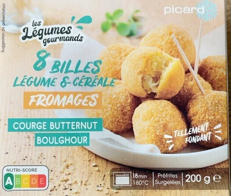 8 billes légume & céréale Fromages