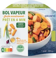 Bol vapeur juste assaisonné