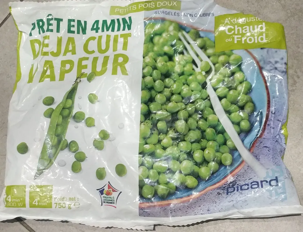 Petit Pois Doux Déjà Cuit Vapeur