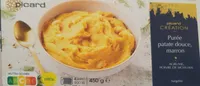 Purée patate douce marron