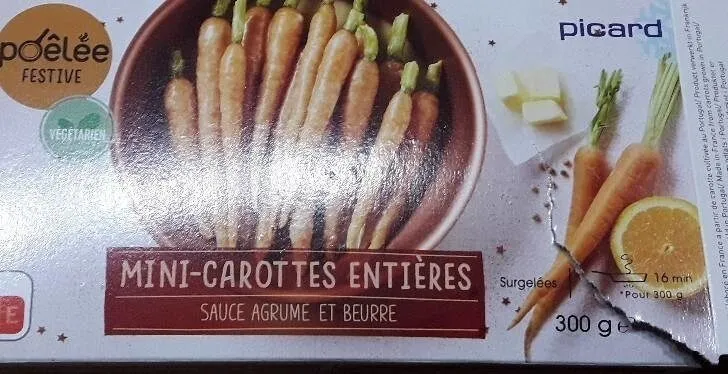 Mini carottes entière