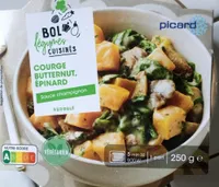 Bol légumes cuisinés - Courge, butternut, épinard