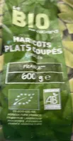 Haricots plats coupés bio