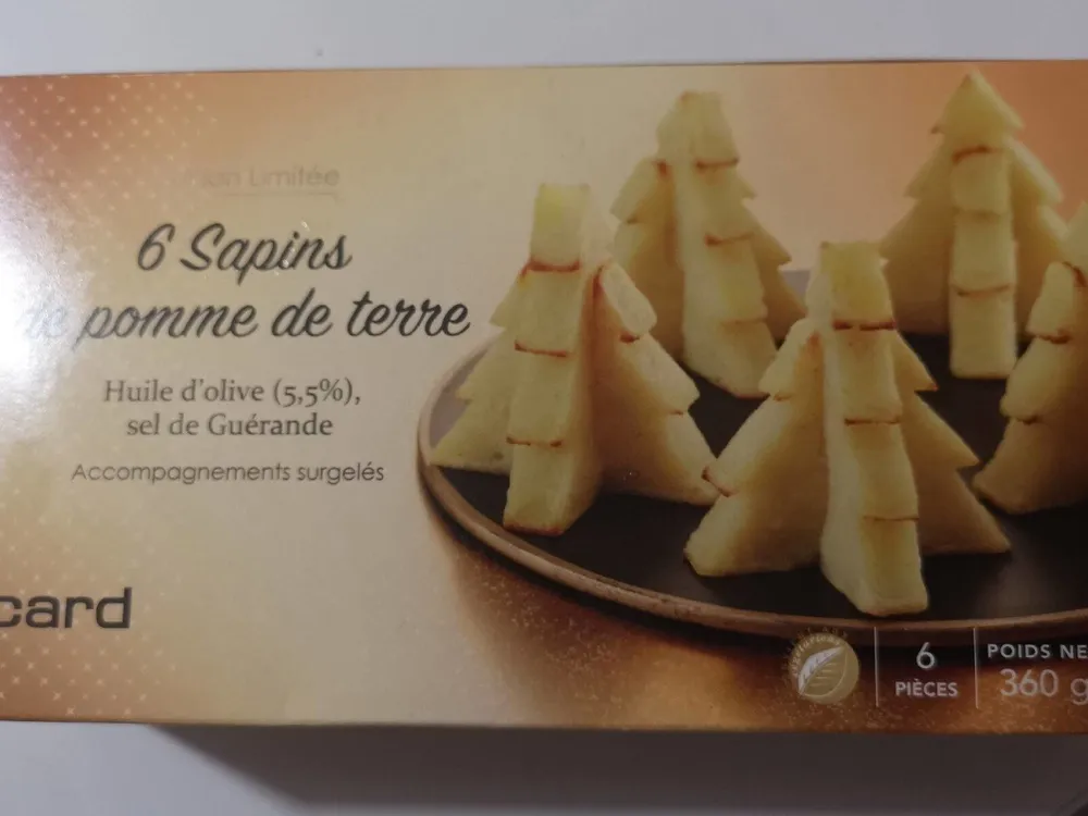Sapins de pommes de terre