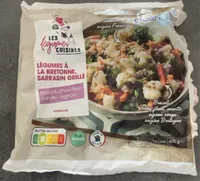 Legumes a la bretonne sarrasin grille