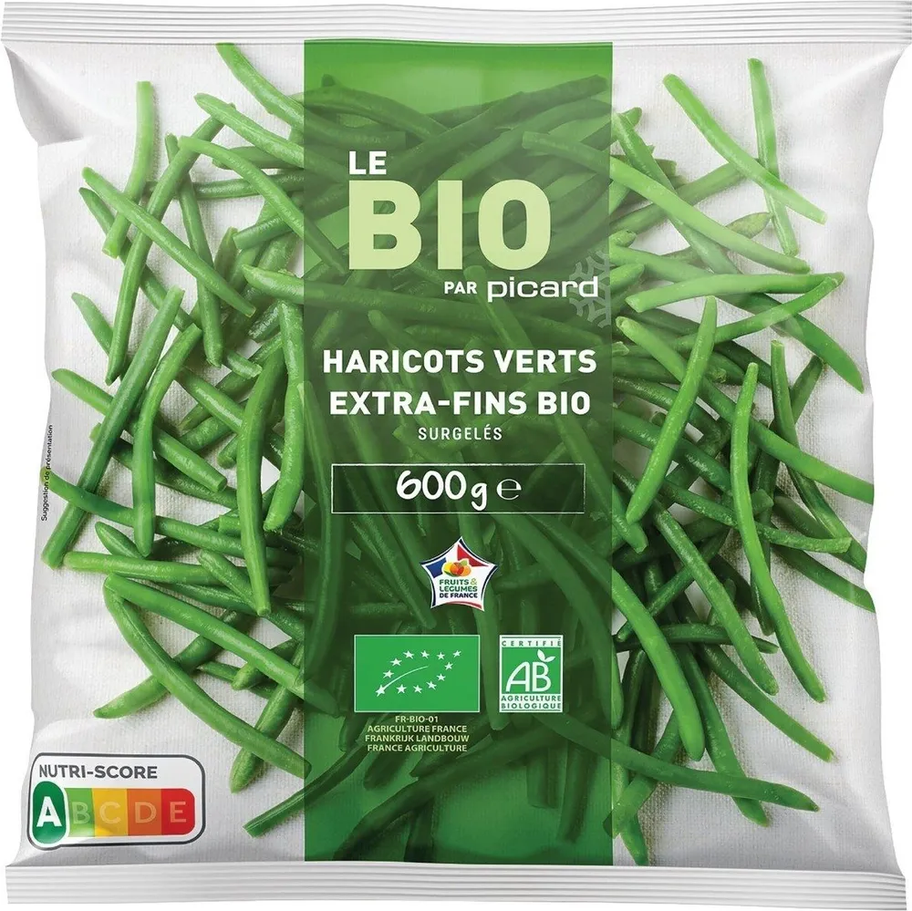 Haricots verts extra-fins bio