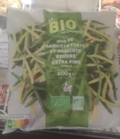 Duo de haricots verts et haricots beurre extra fins