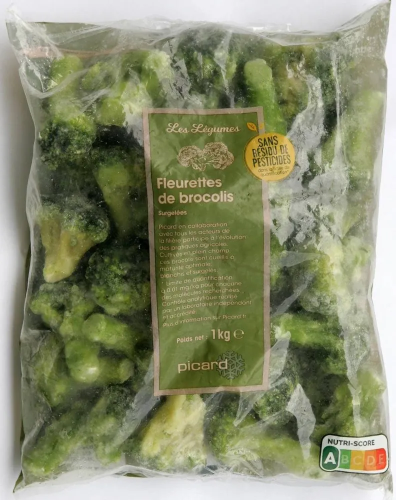 Fleurettes de brocolis