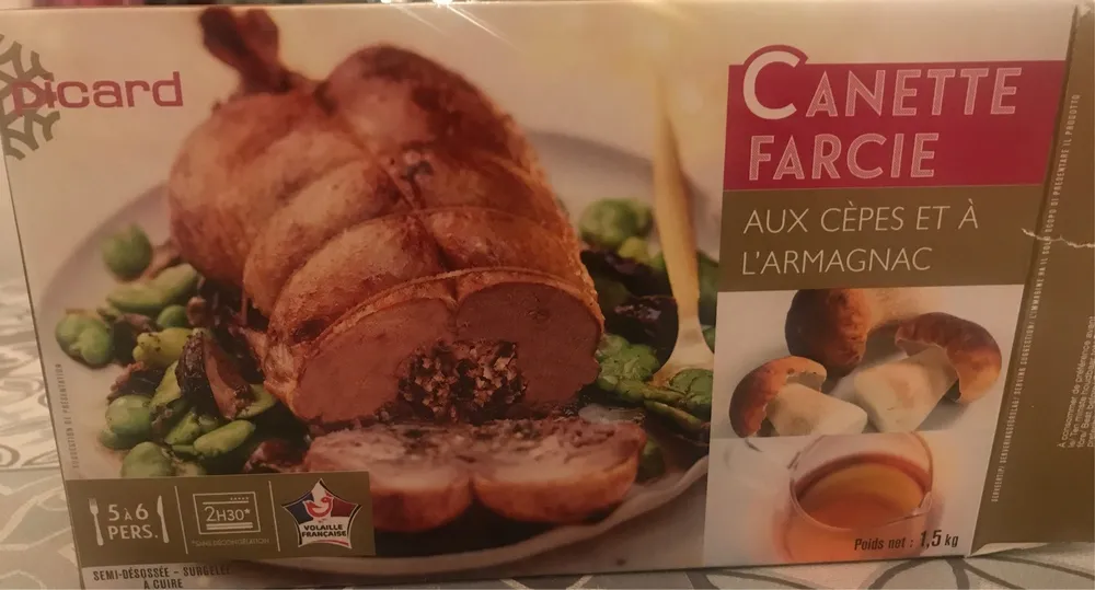 Canette Farcie aux Cèpes et à l’Armagnac