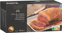 Rôti de magret de canard au piment d'Espelette