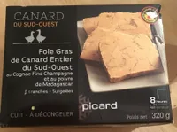 Foie gras de canard entier du Sud-Ouest au Cognac Fine Champagne et au poivre de Madagascar