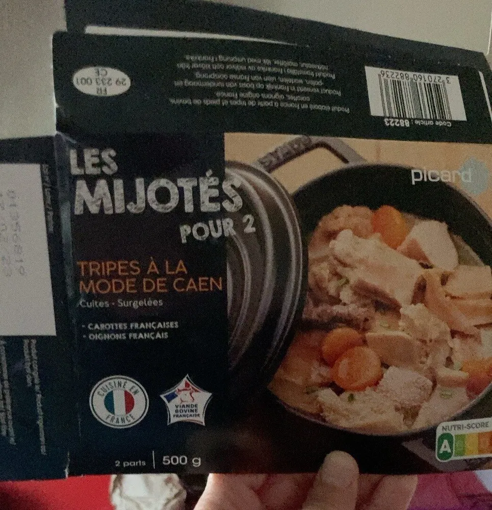 Tripes à la mode de caen