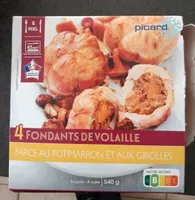 4 fondants de volaille