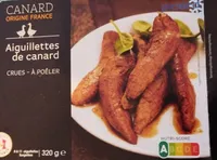 Aiguillettes de canard