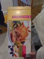 Canette farcie aux pommes et pruneaux