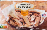 Émincés de poulet rôtis