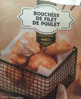 Bouchee de filet de poulet panées