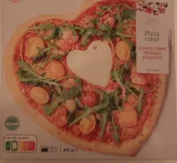 Pizza cœur Tomate cerise provola roquette