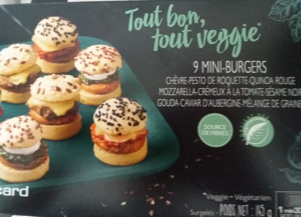 9 Mini-Burgers