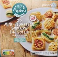 30 mini-feuilletés saveur du soleil