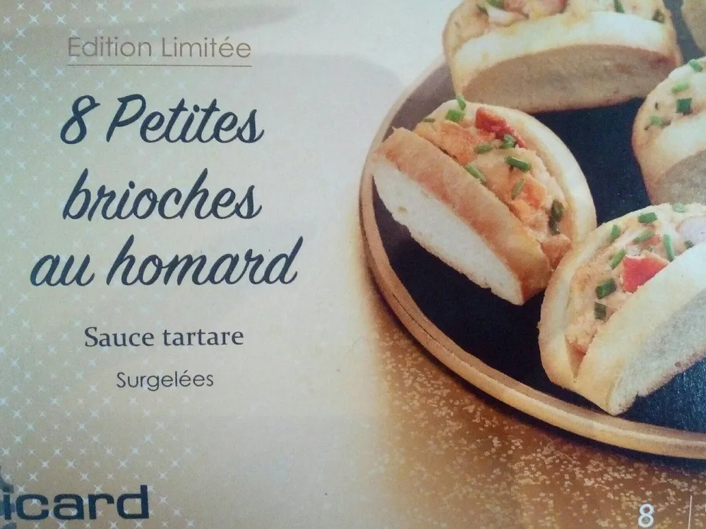 Petite brioches au homard