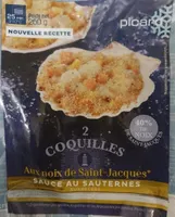 2 coquilles aux noix de saint jacques sauce au sauternes