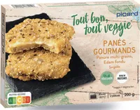 Panés Gourmands panure multi-grains Edam fondu