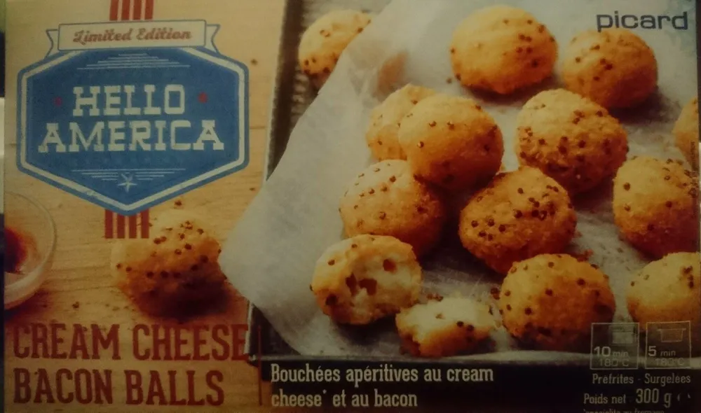 Cream cheese bacon balls