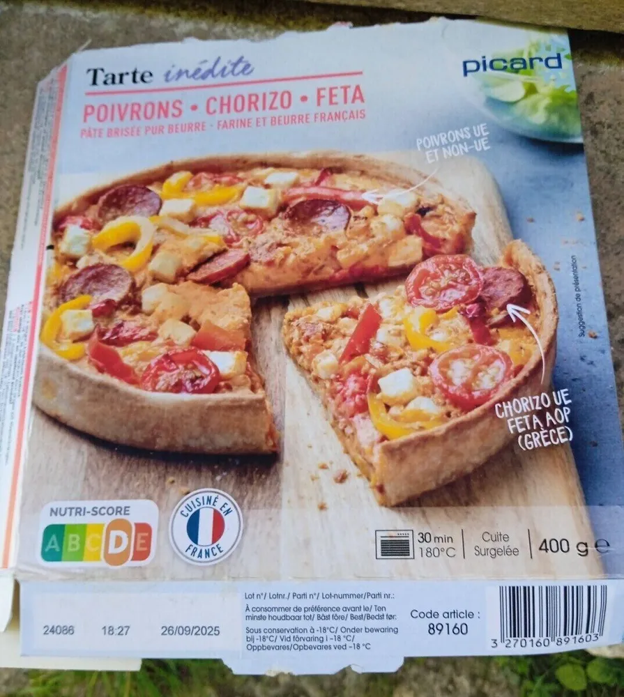 Tarte inédite