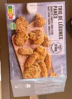 Trio de légumes panés