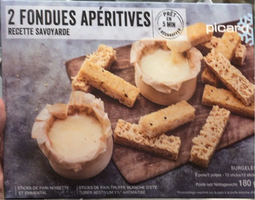 Fondues aperitives