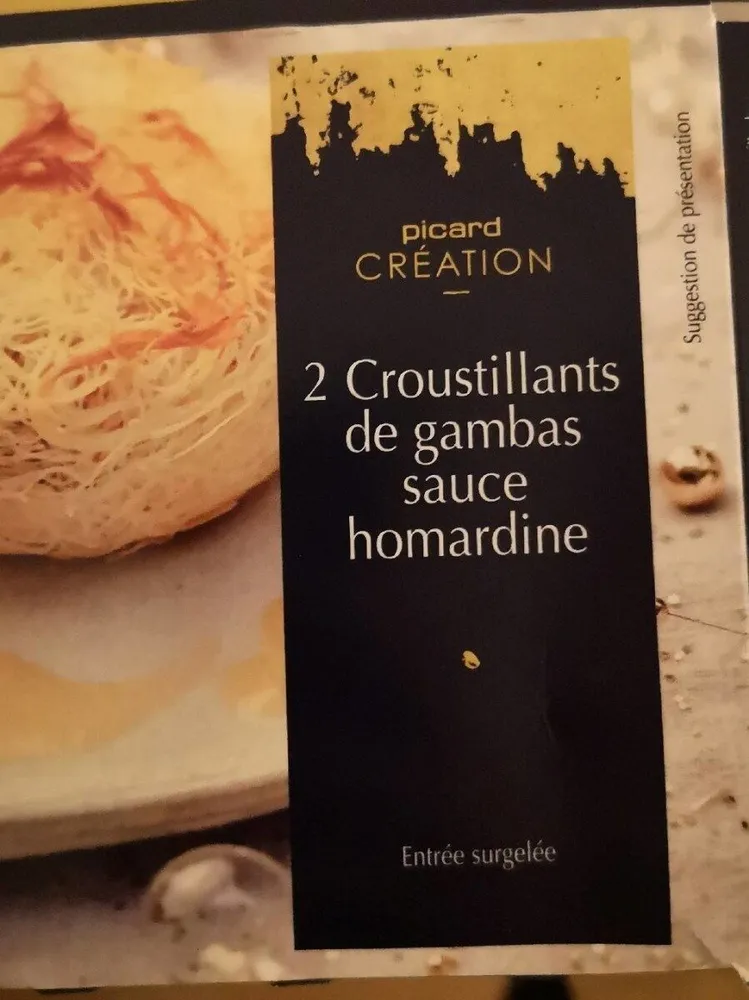 Croustillants de gambas