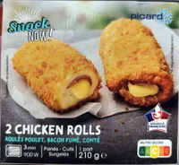 2chicken rolls