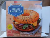 BBQ Vegan Bagel