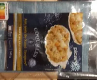 2 coquilles aux noix de Saint Jacques