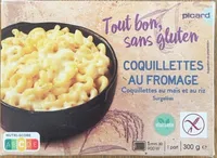 Coquilletes au fromage maïs et riz