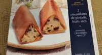 2 croustillants de pintade fruits secs