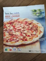 Tarte fine bœuf - cheddar