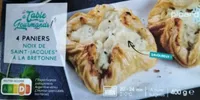 4 paniers noix de Saint-Jacques à la bretonne