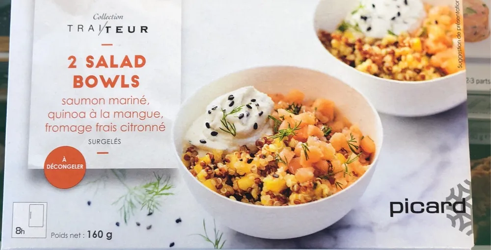 2 Salad bowls
