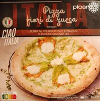 Pizza fiori di zucca