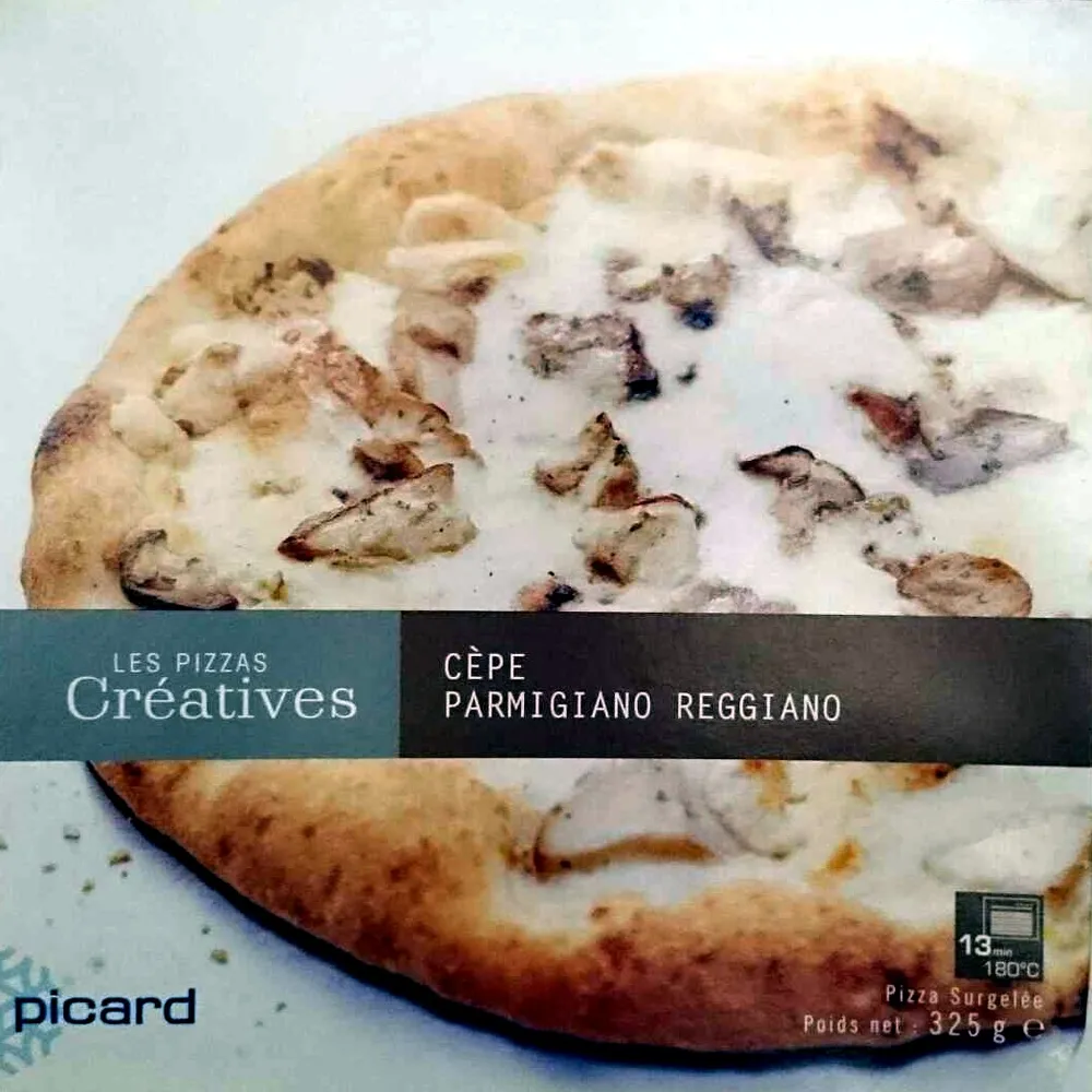 Pizzas Créatives : Cèpe Parmigiano Reggiano