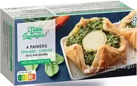 4 Paniers Épinard-Chèvre Pâte Pur Beurre