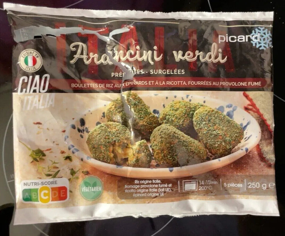 Arancini verdi
