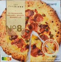 3 Fromages, Salami, Sauce Barbecue